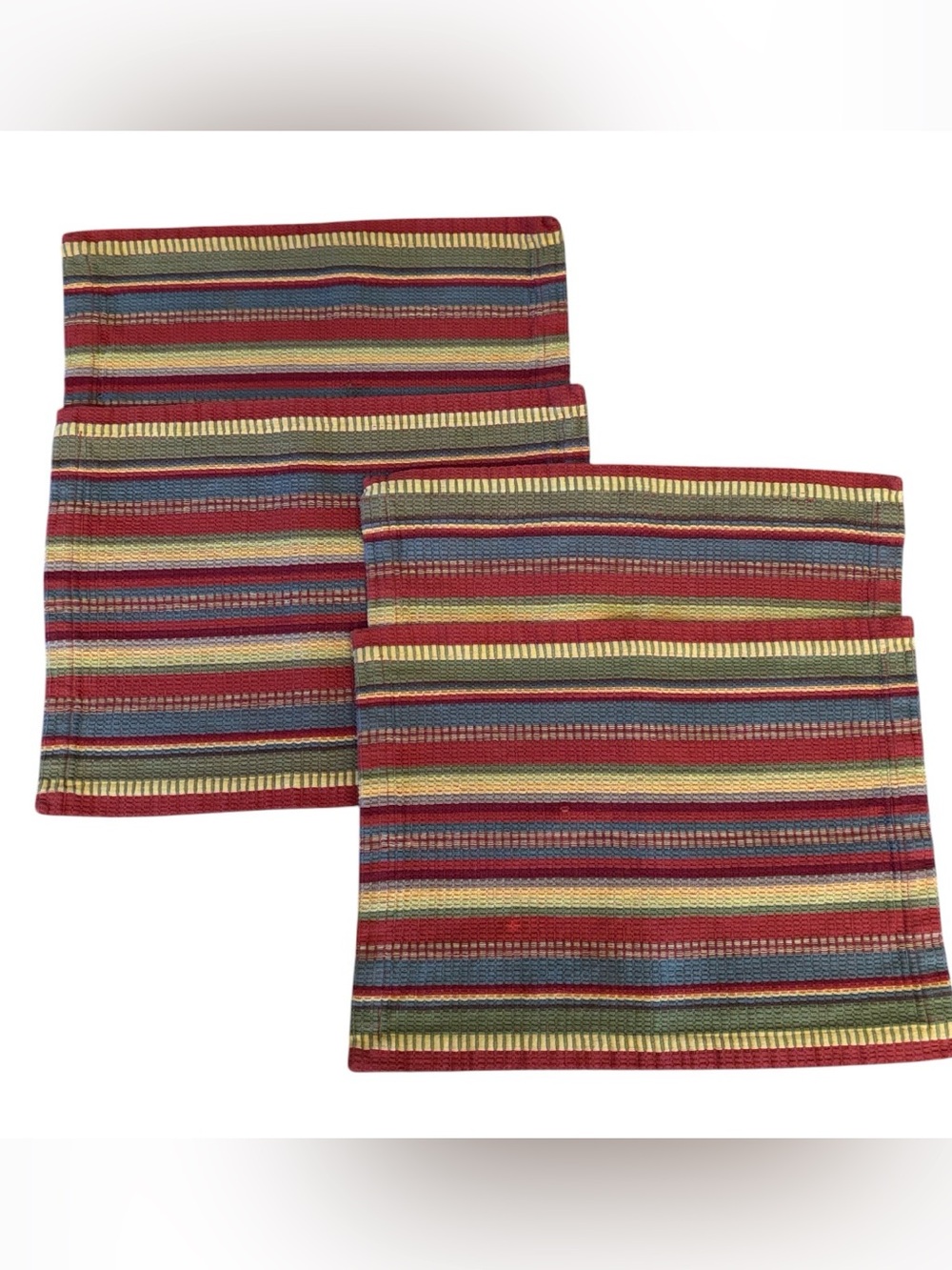 World Market | Multi Colored Boho Cotton Table Placemats | Travel RV Van Life 4